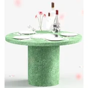 Casa Padrino luxury dining table with bioethanol fireplace A� 120 x H. 75 cm - Different Colors - Dining room table - Garden table - Dining room furniture - Garden furniture - Luxury furniture