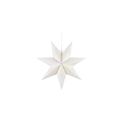 Markslöjd 705897 - LED Božicna dekoracija BLANK LED/0,4W/3xAA pr. 45 cm bijela
