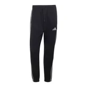 ADIDAS SPORTSWEAR Športne hlače Seasonal Essentials Colorblock French Terry Cuffed siva/črna/bela