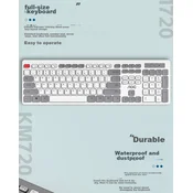 AOC Tastatura, Bežicna, Bela
