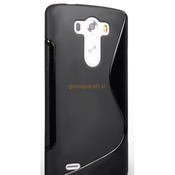 S silikonski ovitek LG G4c / G4 c / G4 mini /  Spirit / Magna črn