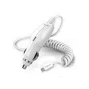 Hama micro USB auto punjač, 1A, bijeli