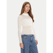 HUGO Pulover Slumy_B 50543045 Bela Slim Fit