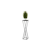 Stalak za cvece LOFT 100x24 cm crni