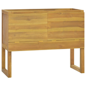 Kupaonski ormaric 90 x 40 x 75,5 cm od masivne tikovine