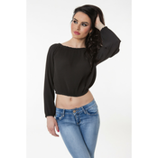 Kratek plisiran top