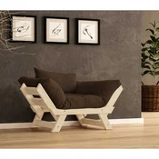 Hanah Home Baštenska fotelja, Braon