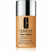 Clinique Even Better korektivni tekoči puder SPF 15 odtenek WN 94 Deep Neutral 30 ml