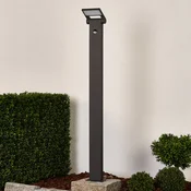 Lucande LED svetilka Marius s senzorjem, 100 cm - Sodobni - grafitno siva, bela - Kovina