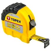 slomart Merilni trak TOPEX, jekleni, 10 m x 25 mm