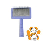 Tauro Pro Line Brush Plastic Purple, Tanka Plasticna Cetka za Pse i Macke