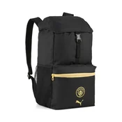 PUMA Manchester City ftblCulture 24L Backpack, Football, Black/Flaxen, OSFA
