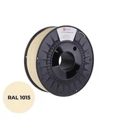 C-Tech PREMIUM LINE Filament za tiskanje, PETG, svetlo slonokoščeno barvilo, RAL1015, 1,75 mm, 1 kg