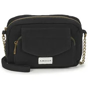 Pieces PCJOLINE QUOTE CROSS BODY Črna