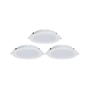 Aigostar - KOMPLET 3x LED prigušiva ugradno svetlo MESH 9W/230V 2700K-6500K precnik 14,5 cm