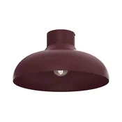 Stropna svetilka BASCA 1xE27/15W/230V, premer 40 cm, bordó