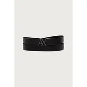 Armani Exchange dvostranski pas moški usnjeni