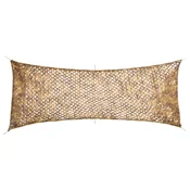vidaXL Kamuflažna mreža z torbo za shranjevanje 525x205 cm peščeno rjava