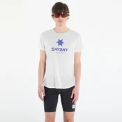 Majice SAYSKY Zig Zag Flow T-shirt White L