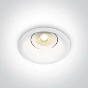 UGRADBENA LAMPA 1×GU10/50W BIJELA OTVOR:95mm/DUBINA:140mm