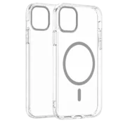 Transparent Color Ring MagSafe maska za iPhone 11 – Siva
