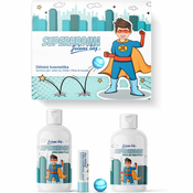 Regina Superhero childrens gift set toy + 4.5g deer tallow + 300ml shower gel + 250ml shower gel