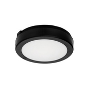 LED kupatilsko plafonsko svetlo sa senzorom NAIROS LED/12W/230V IP65 crno + daljinski upravljac