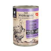 Wiejska Zagroda Cat 12 x 400 g - Kitten puran s piščancem