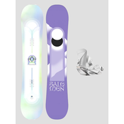 Salomon Lotus+Spell White S 2024 Snowboard komplet uni Gr. 142