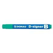Donau Marker za bele table - okrogla konica, 2-4 mm, zelen 207681