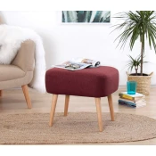 Atelier del Sofa Tabure 50x43x42cm, Bordo