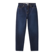 MANGO Kavbojke MOM2000 moder denim