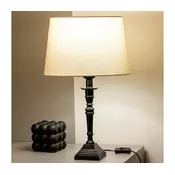 Brilagi - Stona lampa CERIA 1xE27/60W/230V precnik 30 cm crna/bež
