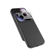 Silikonski ovitek Epico Mag+ za iPhone 17 Pro Max/18 Pro Max, črne barve