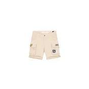 ALPHA INDUSTRIES Kargo hlače črna/volneno bela