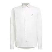 Košulja Tommy Hilfiger za muškarce, boja: bijela, regular, s button-down ovratnikom, MW0MW29969