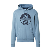 North Sails Sweater majica, nocno plava / golublje plava
