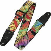Levys MPD2-036 Print Series 2 Polyester Guitar Strap Comic