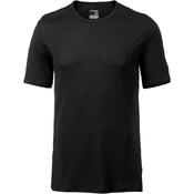Volnen t-shirt Icebreaker črna barva
