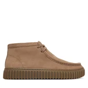Clarks Nizki čevlji Torhill Hi 26327244 Bež
