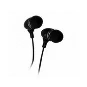 Vakoss Vakoss LT-437EX črne slušalke z žičnim vnosom, in-ear, binauralne, idealne za poslušanje glasbe.