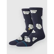Stance Floral Crew Socks navy