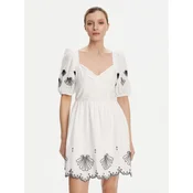 French Connection Poletna obleka 71YOT Bela Regular Fit