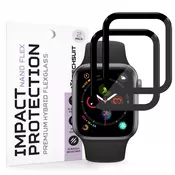 2-Pack zaščitnih folij 3D Full Body Techsuit Nano Flex za Apple Watch 4/5/6/SE/SE 2/SE 3 40mm