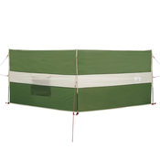 vidaXL vidaXL Camping Windbreak Green 344x120 cm Vodoodporen, (21827630)