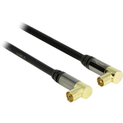 Delock Delock Antene, SAT Priključni kabel [1x 75 ? antenski moški konektor - 1x 75 ? antenski ženski konektor] 1 m 85 dB P