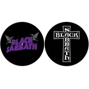 Black Sabbath Purple Logo/Cross Logo Slipmat