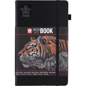 Sakura Sketch & Note Book Black Paper 13x21 cm 140 g