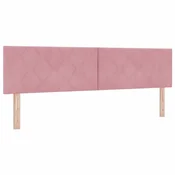 Vidaxl Vzglavje Roza 180 cm Žamet