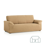 Raztegljiva stretch prevleka za dvosed - kavč 130-180 cm bež EU kvaliteta